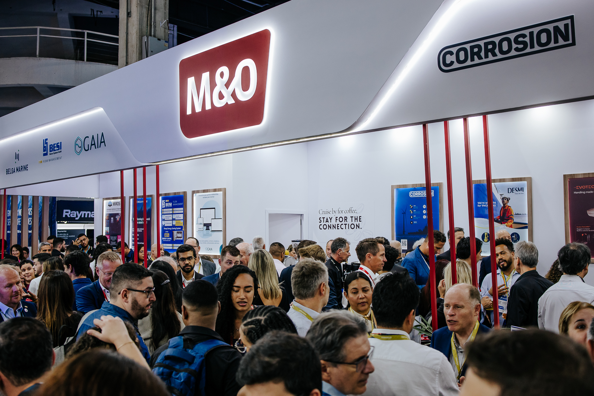 M&O team at industry event