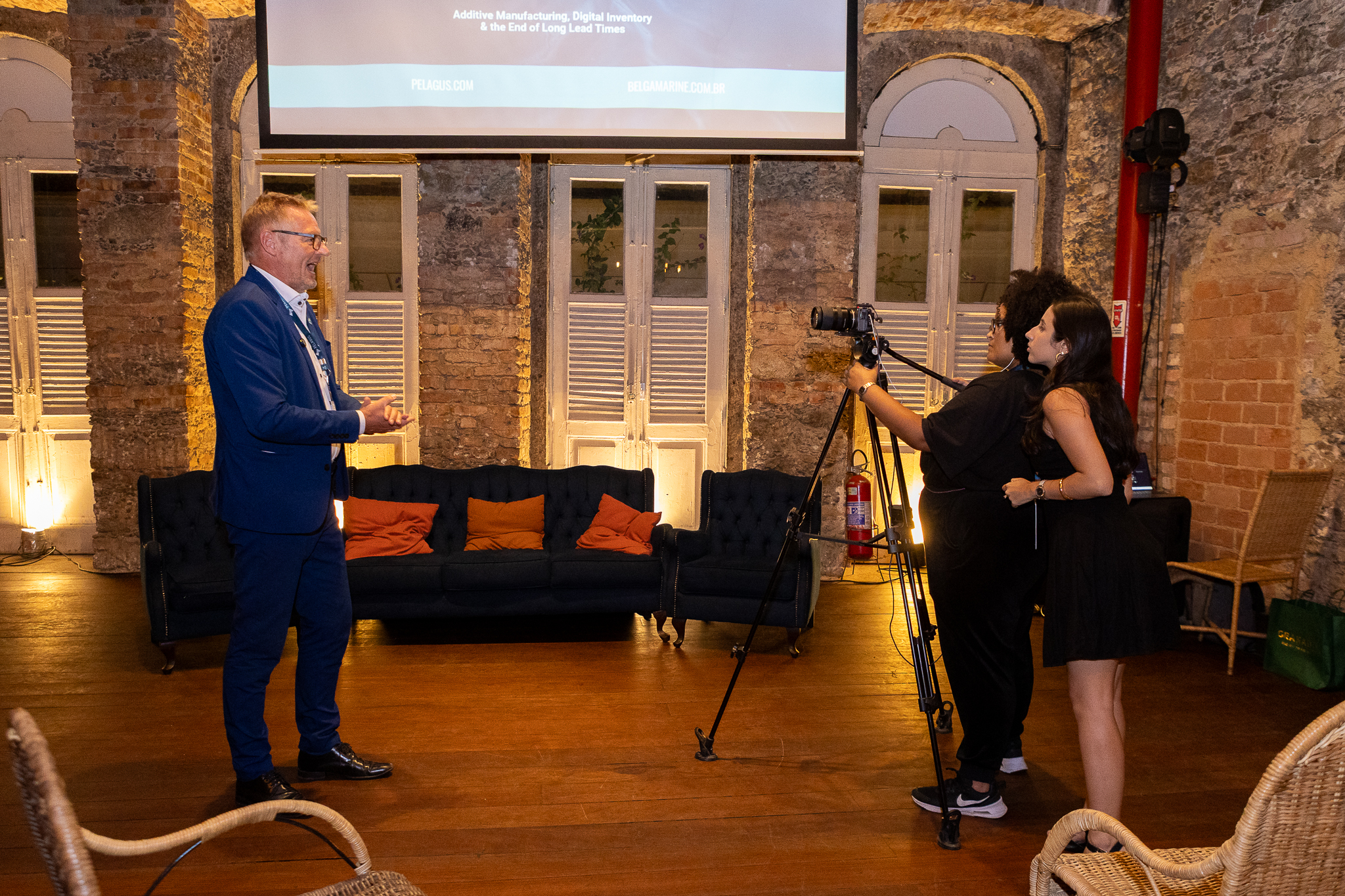 M&O team at industry event